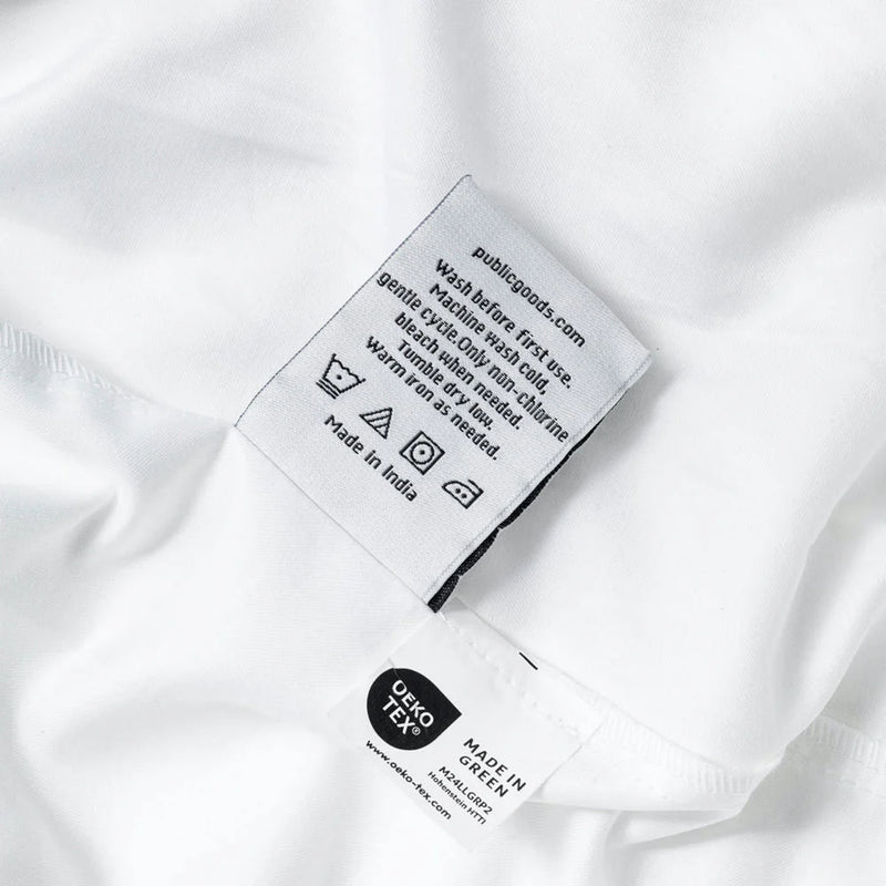 Public Goods Organic Duvet Cover