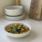 Public Goods Household Ceramic Dinner Bowls (Set of 4)