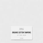 Public Goods Personal Care Cotton Tampons Without Applicator - Regular