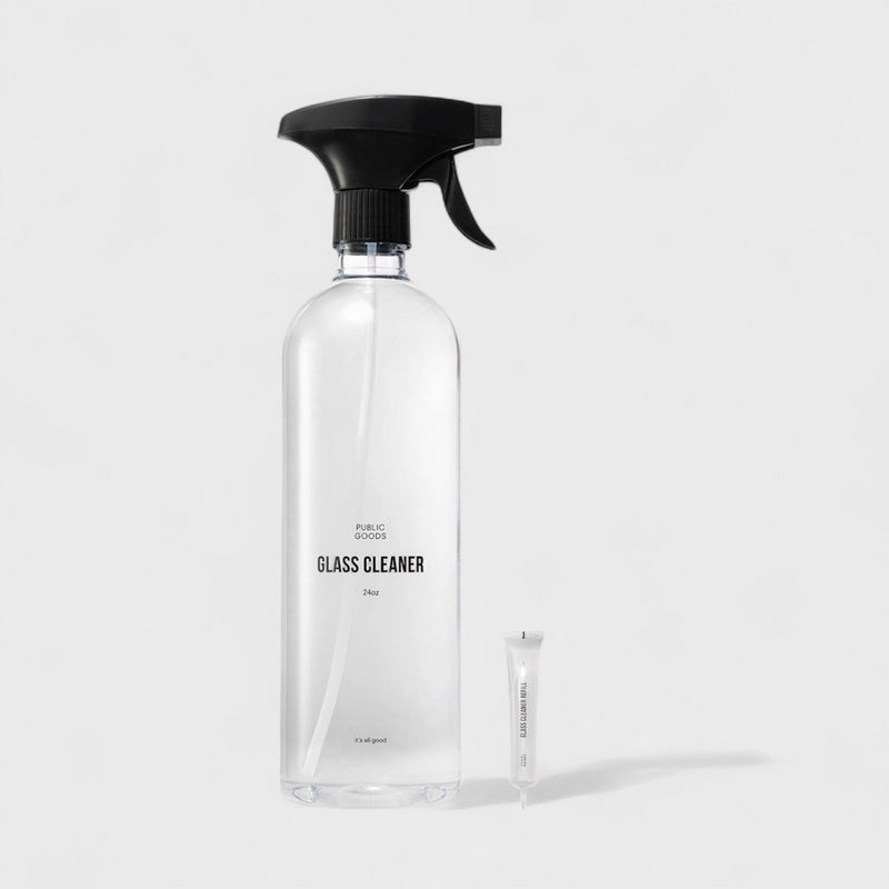 Public Goods Product Set Glass Cleaner + Refill Kit