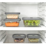 Public Goods Household Glass Food Storage Containers