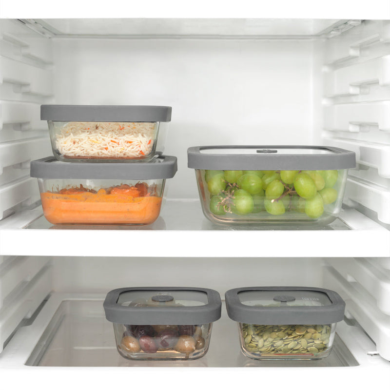 Public Goods Household Glass Food Storage Containers