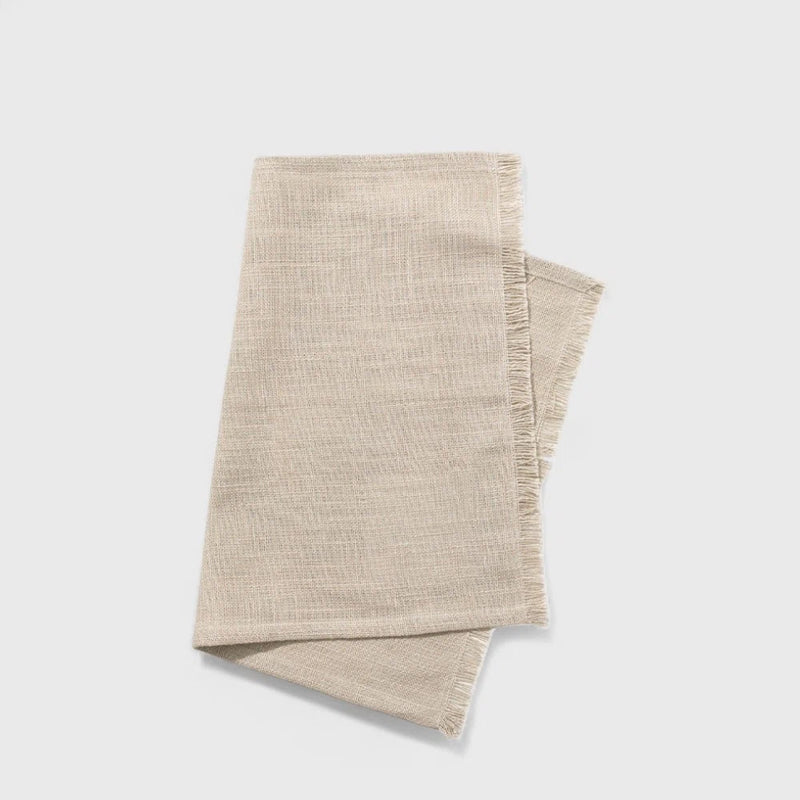 Public Goods Household Organic Cotton Khaki Placemats (Set of 4)
