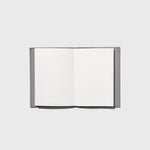 Public Goods Stationery Grey Unlined Banana Leather Notebook (4" x 6")