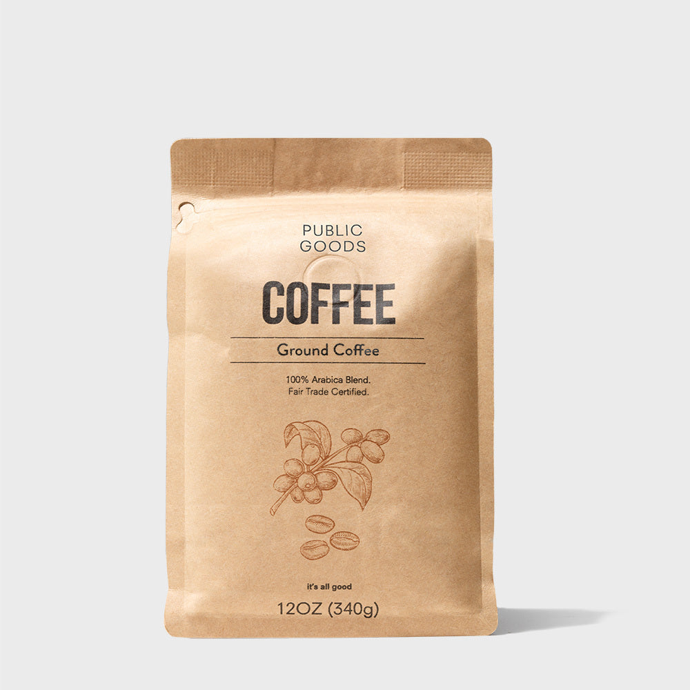 Public Goods Grocery Ground Coffee