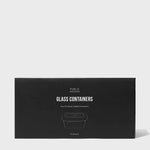 Public Goods Household Square Glass Food Storage Containers (Set of 4)